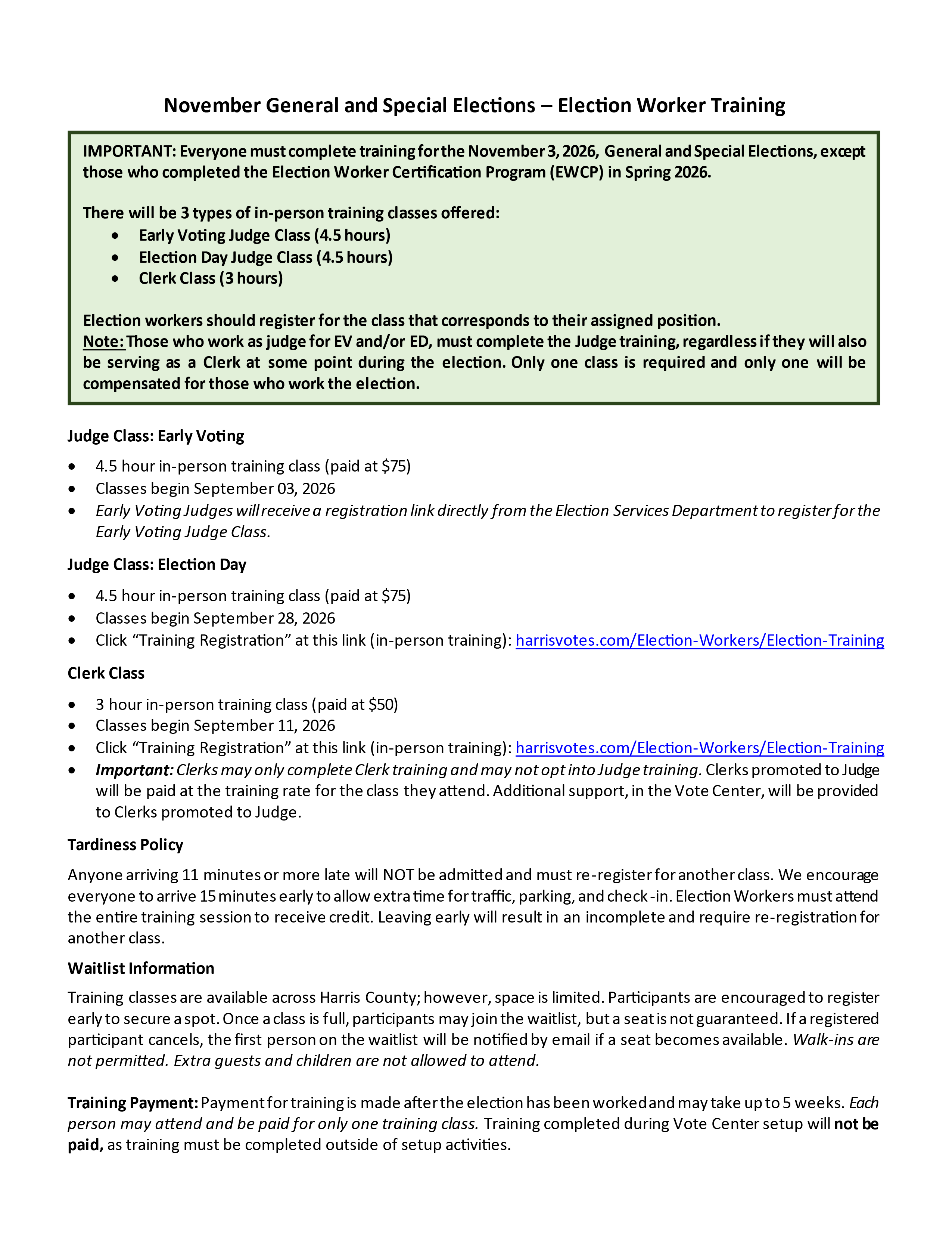 Training Informartion 1126639253344381253829